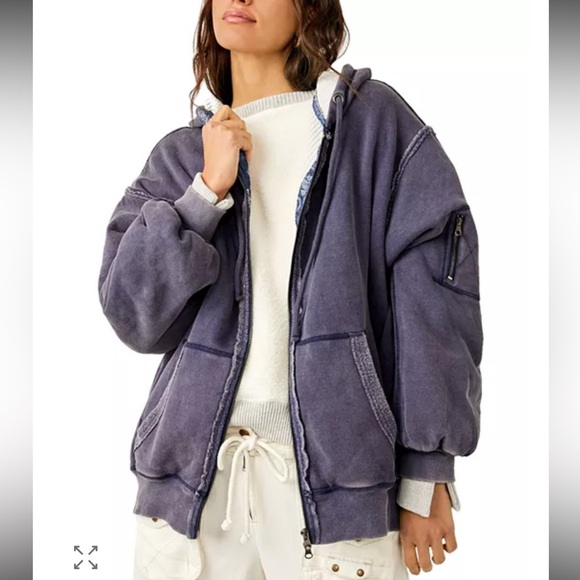 Free People By Your Side Lined Hoodie
